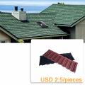 Low price interlocking asphalt roofing shingles gazebo tile sand coated metal steel stone roof sheets materials prices uganda